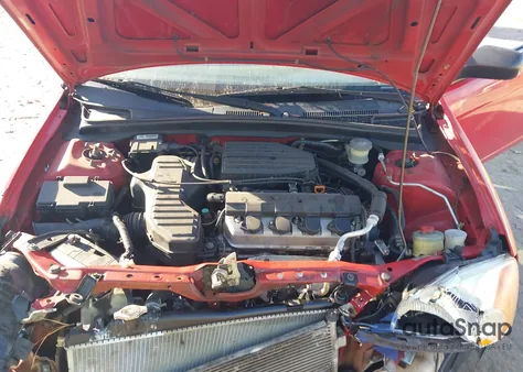 2002 Honda Civic Lx from USA, damaged, VIN 1HGEM22592L014092